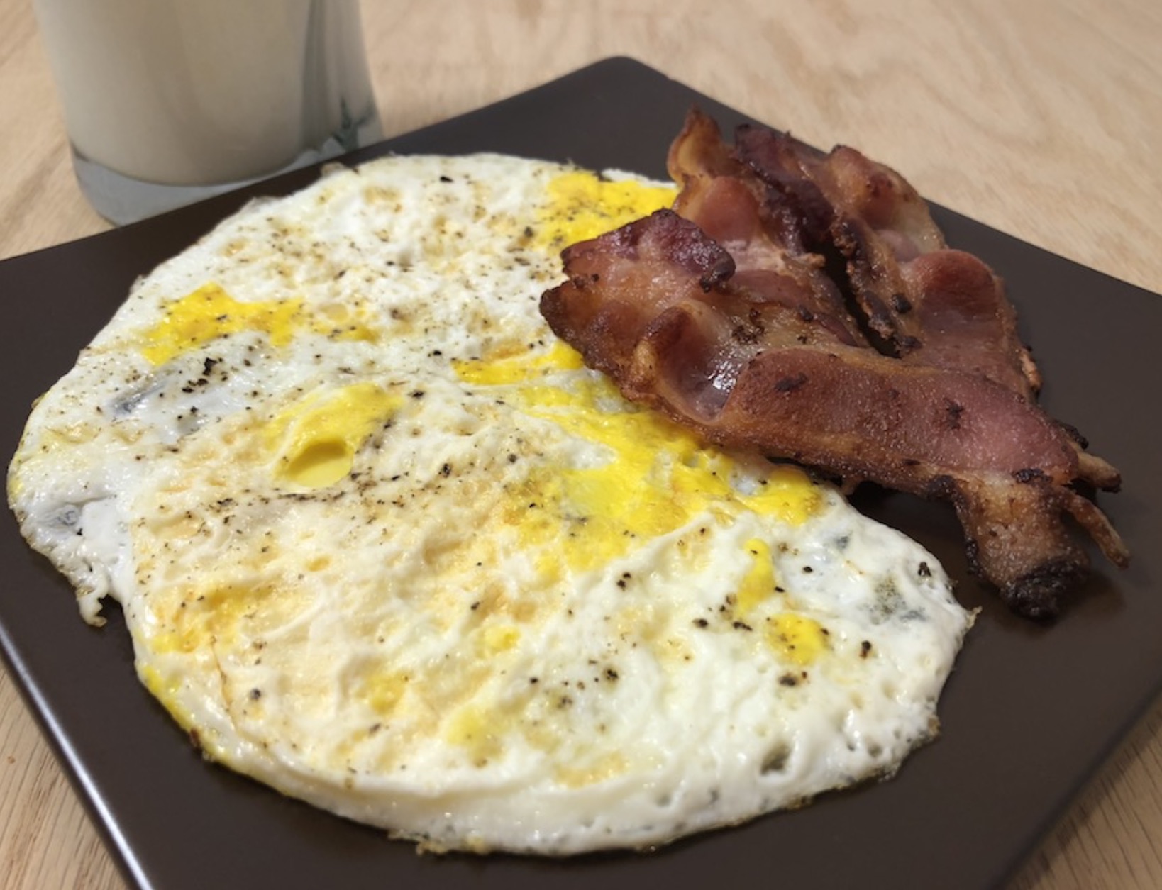 Fried Egg & Bacon